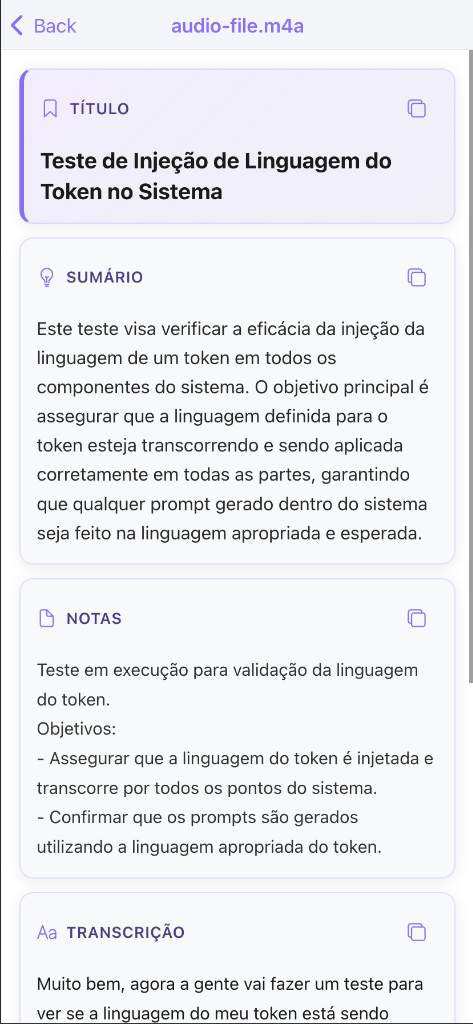 Speakfy Análise IA